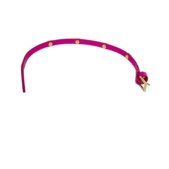 VALENTINO GARAVANI Rockstud Leather Bracelet in Pink - Picture 7 of 11